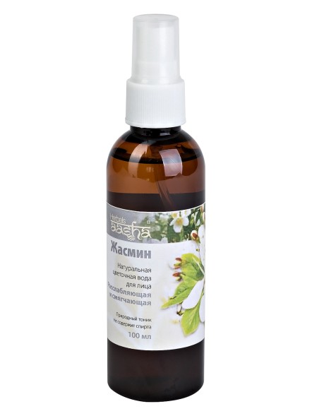 Цветочная вода Жасмин, 100мл. (Aasha Herbals)