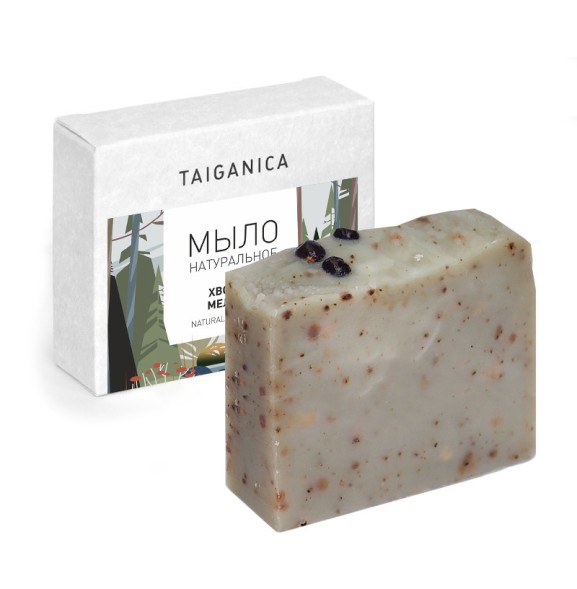 Мыло натуральное &amp;quot;Хвойная мелодия&amp;quot;, 100-110гр. ТМ TAIGANICA