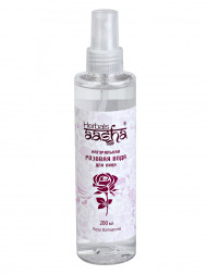 Натуральная Розовая вода, спрей, 200мл. (Aasha Herbals)
