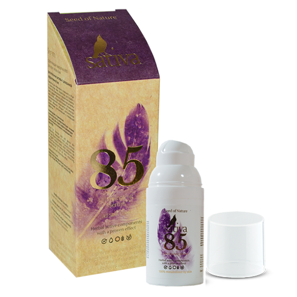 Sativa №85 Сыворотка для лица осветляющая, 30 мл
