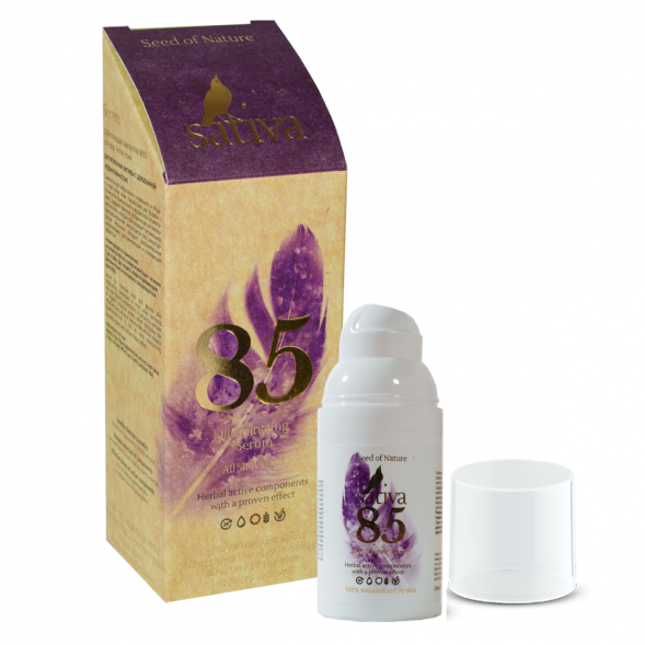 Sativa №85 Сыворотка для лица осветляющая, 30 мл