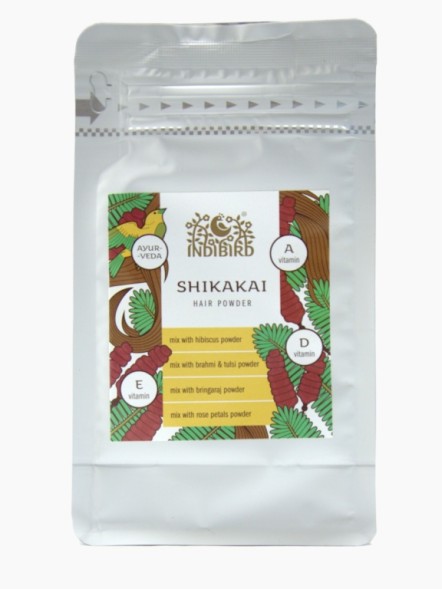 Шикакай - шампунь, бальзам и маска для укрепления волос, 200гр. (IndiBird)