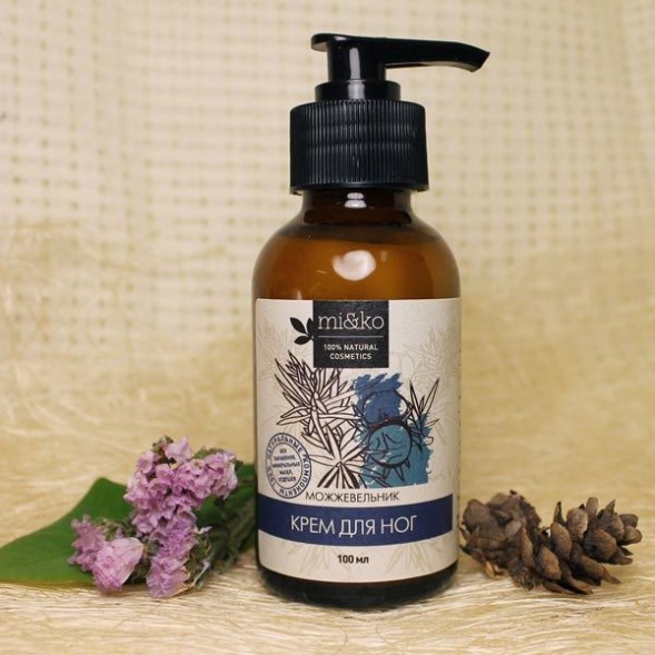 Крем для ног Можжевельник, 100мл (МиКо)