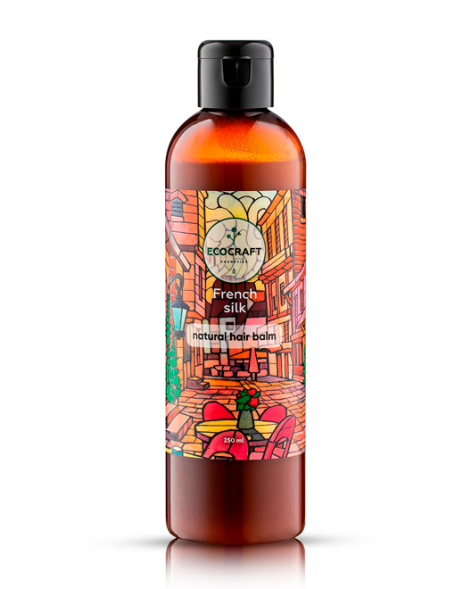 EcoCraft Бальзам для нормальных и сухих волос Французский шелк, 250 мл