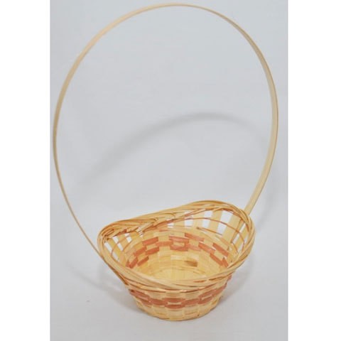 Корзинка плетеная с ручкой Средняя