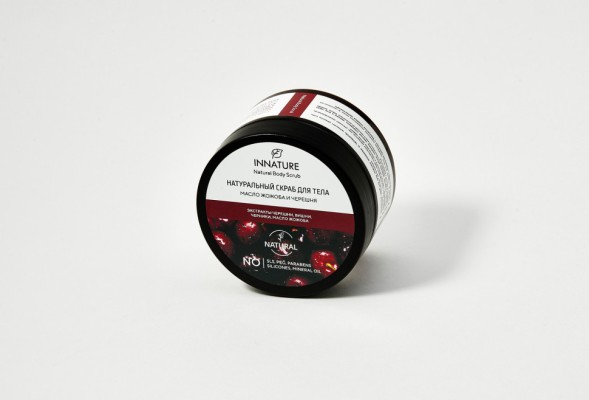 INNATURE Скраб для тела &amp;quot;Масло жожоба и черешня&amp;quot;, 250 мл