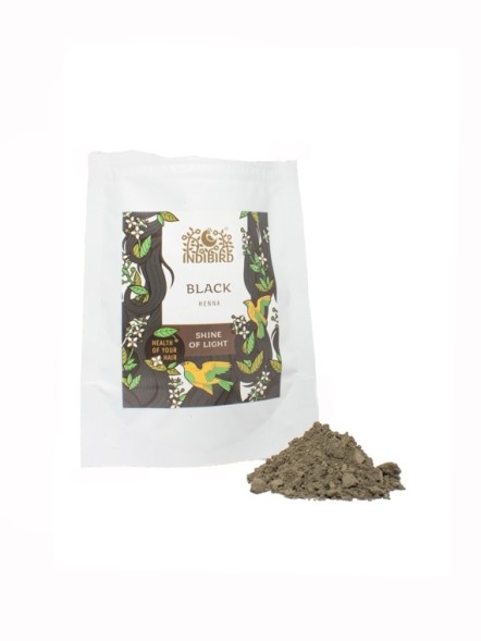Краска для волос &amp;quot;Хна черная&amp;quot;, 50гр. (Indibird)