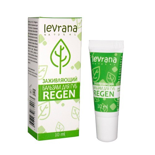 Бальзам для губ REGЕN заживляющий, 10мл. (Levrana)