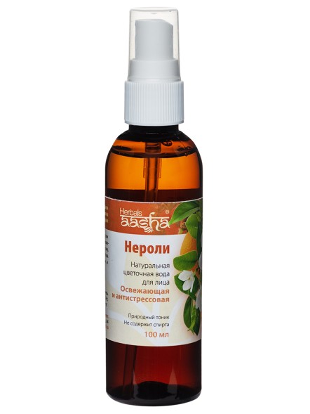 Цветочная вода Нероли, 100мл. (Aasha Herbals)