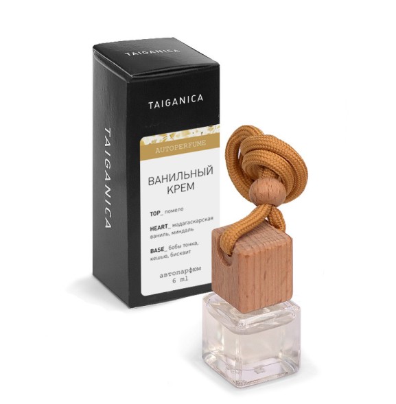 Автопарфюм &amp;quot;Ванильный крем&amp;quot; 6 мл. ТМ TAIGANICA