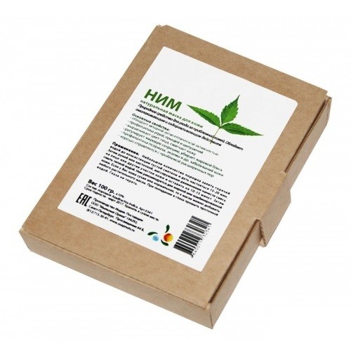 Натуральная маска &amp;quot;Ним&amp;quot; для жирной и проблемной кожи, 100гр. (Мыльные орехи)