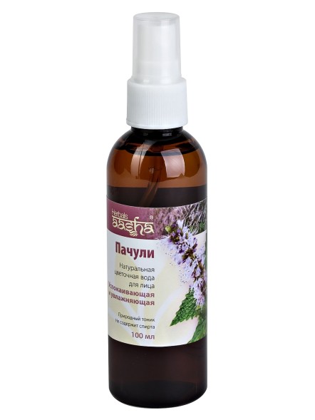 Цветочная вода Пачули, 100мл. (Aasha Herbals)