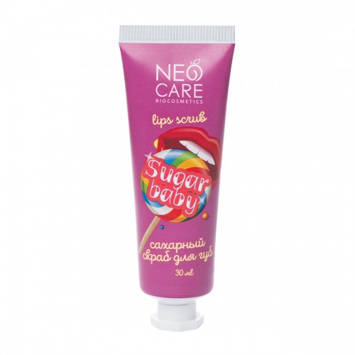 Скраб для губ SUGAR BABY сахарный, 30мл. (Neo Care)