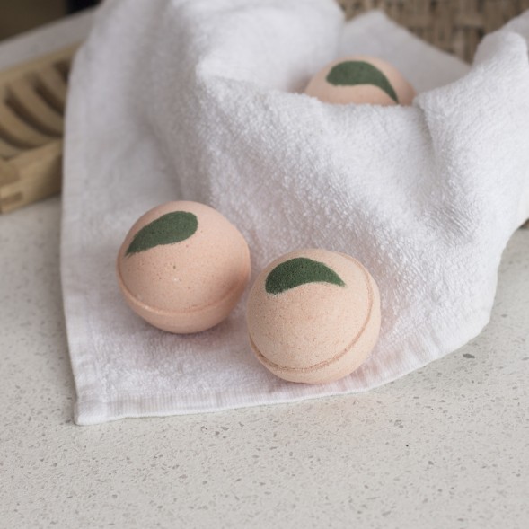 Гейзер для ванны &amp;quot;Бархатный персик&amp;quot;, 80гр. ТМ TAIGANICA