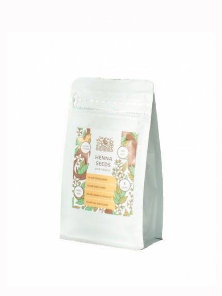 Семена Хны - порошок для укрепления волос, 200гр. (IndiBird)
