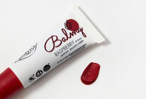 PuroBio Бальзам для губ Balmy Малина, 10 мл