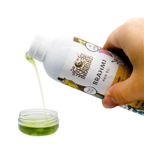 Масло для волос Брами Тайлам (Brahmi Thailam Hair Oil), 150мл. Снятие усталости, релакс, питание волос. (Indibird)