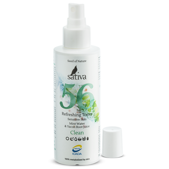 Sativa №56 Тоник для лица освежающий, 150 мл