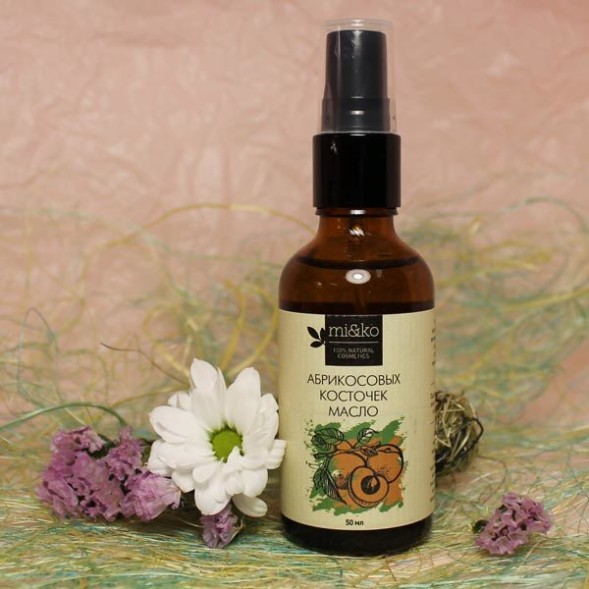 Натуральное масло Абрикосовых косточек, 50мл (МиКо)