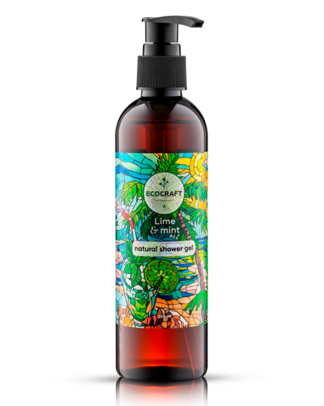 EcoCraft Гель для душа Лайм и мята, 250 мл