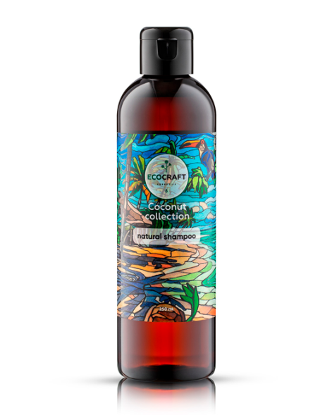 EcoCraft Шампунь для волос Кокосовая коллекция, 250 мл