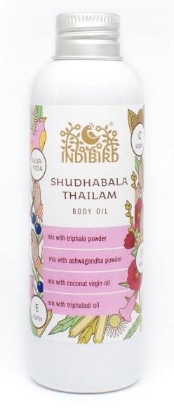 Масло Шудхабала Тайлам (Shudhabala Thailam Oil), 150мл. Для мышц - дает силу и крепость (IndiBird)