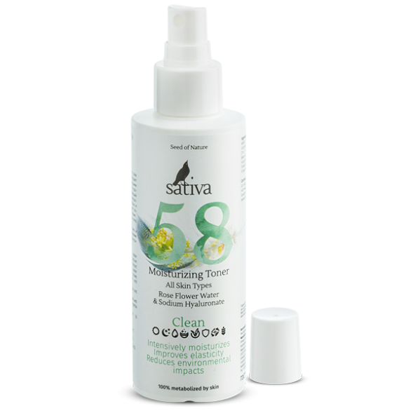 Sativa №58 Тоник для лица увлажняющий, 150 мл