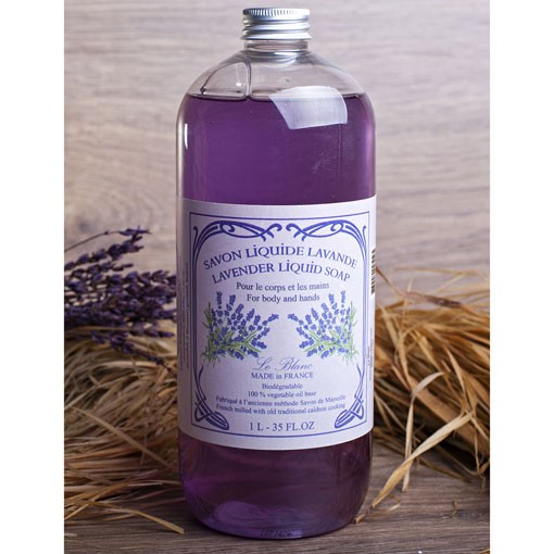 Мыло жидкое &amp;quot;Лаванда&amp;quot; без дозатора, 1л. (Le Blanc)