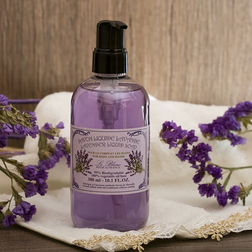 Мыло жидкое &amp;quot;Лаванда&amp;quot; без дозатора, 1л. (Le Blanc)