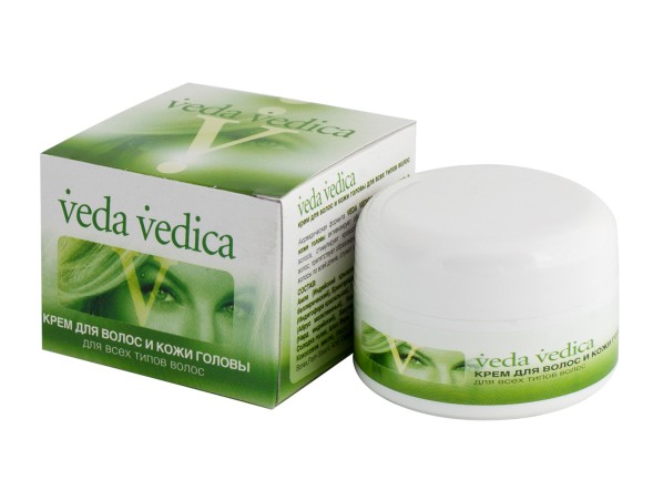 Крем для волос и кожи головы, 50мл. (Veda Vedica)
