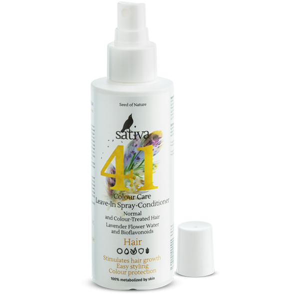 Sativa №41 Спрей-кондиционер для волос защита цвета, 150 мл