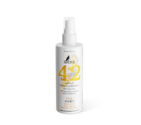 Sativa №42 Спрей-кондиционер для непослушных волос, 150 мл