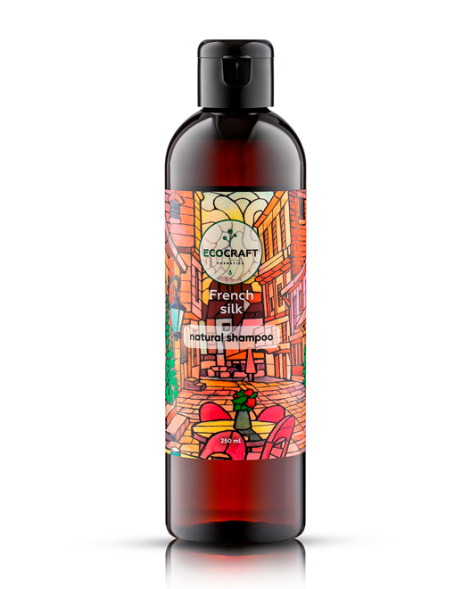 EcoCraft Шампунь для нормальных и сухих волос Французский шелк, 250 мл