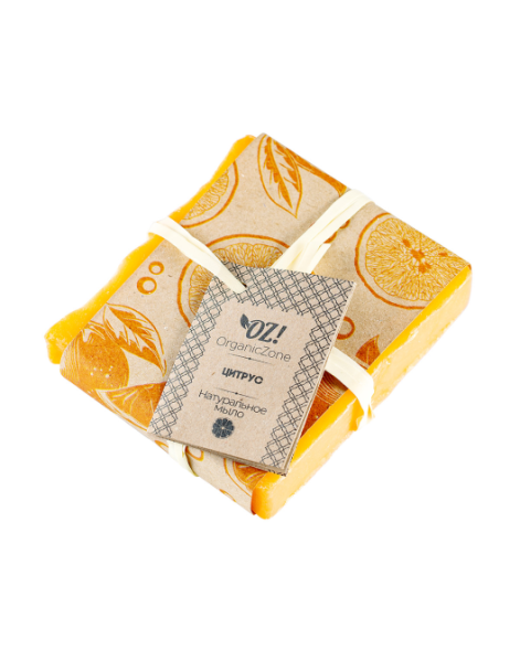 OrganicZone Мыло натуральное &amp;quot;Цитрус&amp;quot;, 100 гр