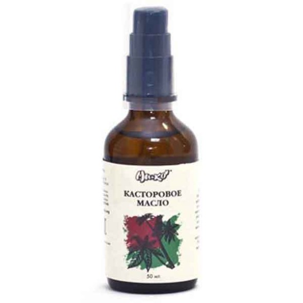 Натуральное масло Касторовое, 50мл (МиКо)