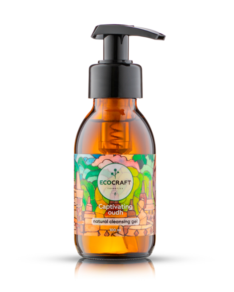 EcoCraft Гель для умывания с лифтинг-эффектом для зрелой кожи Пленительный уд, 100 мл