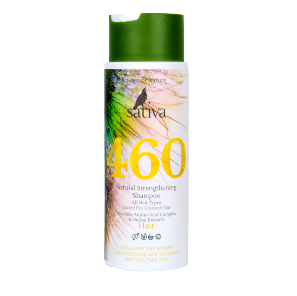 Sativa №460 Шампунь натуральный укрепляющий, 250 мл