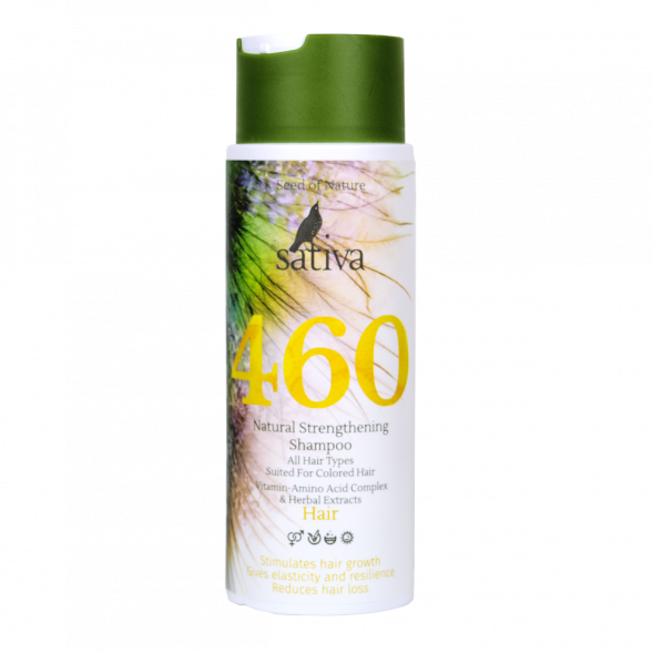 Sativa №460 Шампунь натуральный укрепляющий, 250 мл
