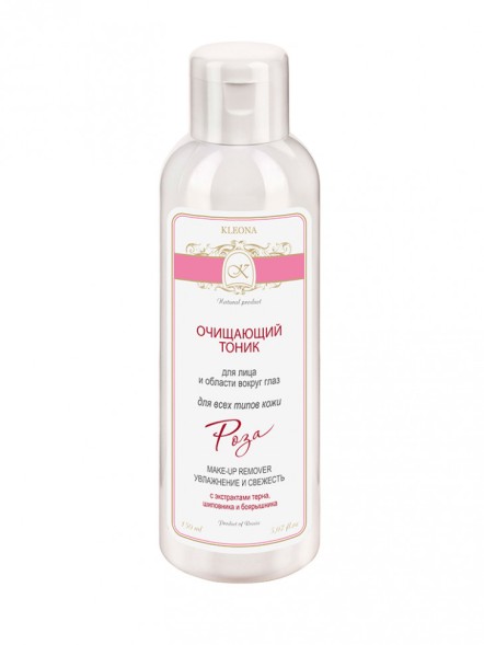 Kleona Тоник для лица очищающий, 150 мл - Роза