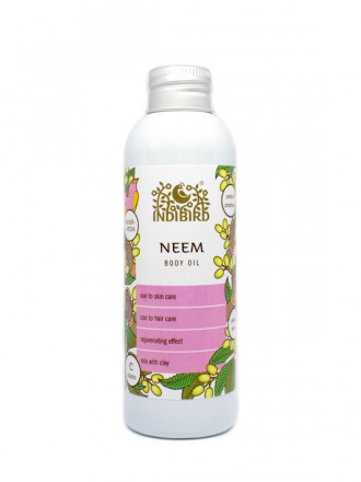 Масло Ним (Neem Oil), 150мл. Обладает антибактериальным, противовирусным, противогрибковым действием. (Indibird)