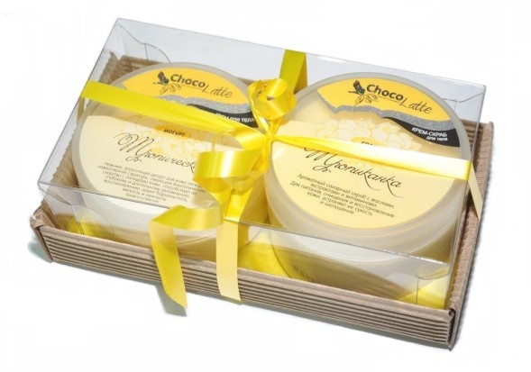 Подарочный набор №12 для тела ТРОПИКАНКА, (ТМ Сhocolatte)