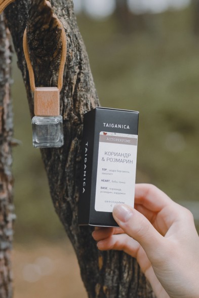 Автопарфюм &amp;quot;Кориандр и розмарин&amp;quot; 6 мл ТМ TAIGANICA