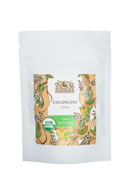 Хна натуральная бесцветная (Henna Colorless), 50гр. (Indibird)
