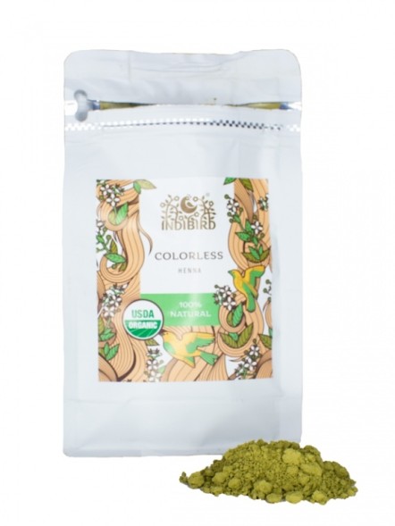 Хна натуральная бесцветная (Henna Colorless), 50гр. (Indibird)