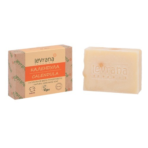 Мыло ручной работы &amp;quot;Календула&amp;quot;, 100гр. (Levrana)