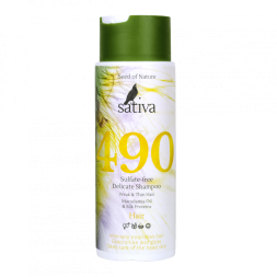 Sativa №490 Шампунь бессульфатный деликатный, 250 мл