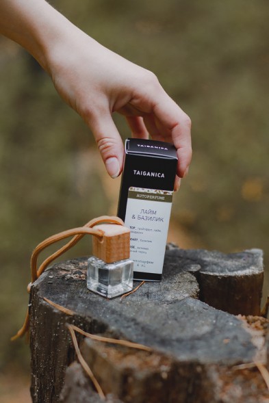 Автопарфюм &amp;quot;Лайм и базилик&amp;quot; 6 мл. ТМ TAIGANICA