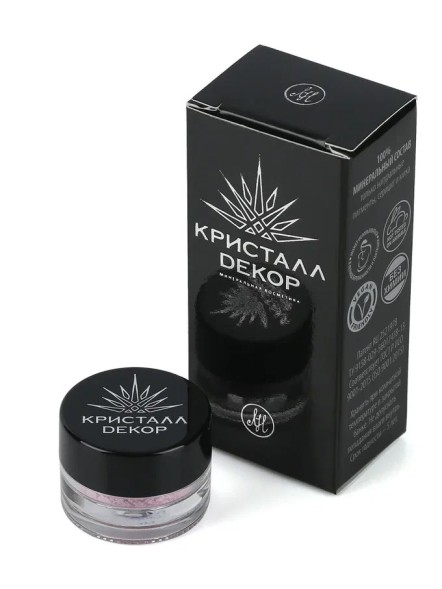 Шиммер (люминайзер) &amp;quot;Розовый сатин&amp;quot;, 1,5 гр. Кристалл Декор