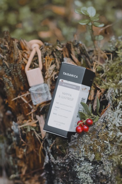 Автопарфюм &amp;quot;Мирра и шалфей&amp;quot; 6 мл. ТМ TAIGANICA