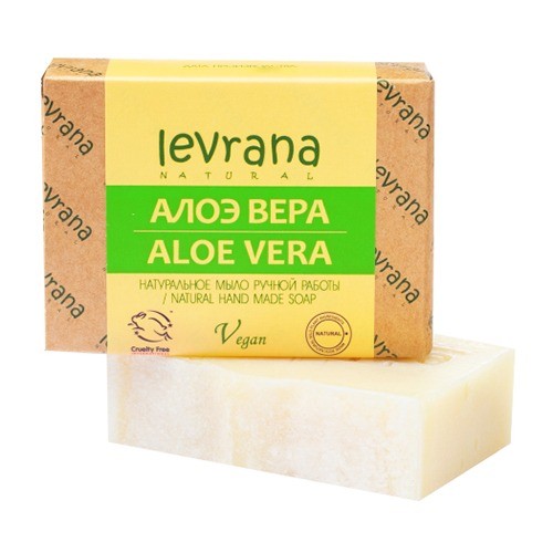 Мыло ручной работы &amp;quot;Алоэ Вера&amp;quot;, 100гр. (Levrana)